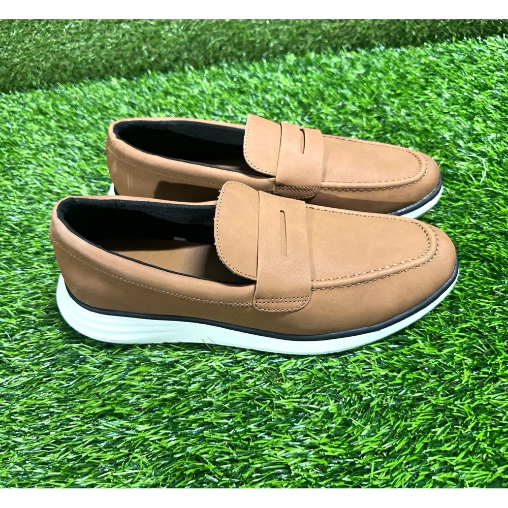 Goodfellow & Co Men's Brown Slip-On Loafer Round Toe Synthetic US 9.5 EU 43